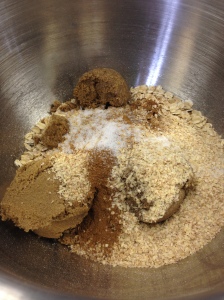 Dry ingredients ready to be mixed!